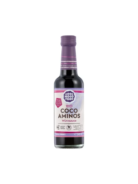 Coco Aminos Coconut Blossom Nectar Seasoning Sauce - Organic 245ml goodmoodfood