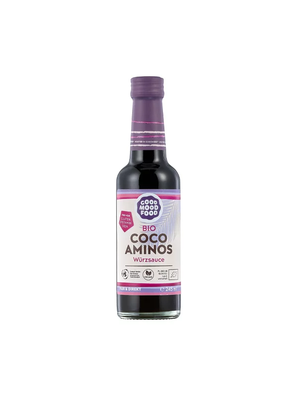 goodmoodfood Umak od kokosovog cvijeta Coco Aminos - organski u boci od 245 ml
