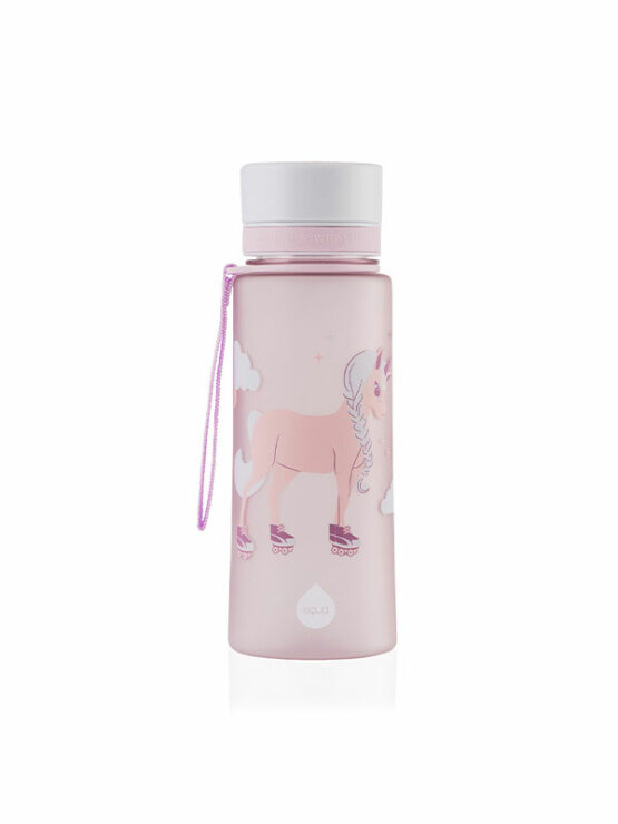 Equa tritan BPA Free bottle with unicorn design - 600ml