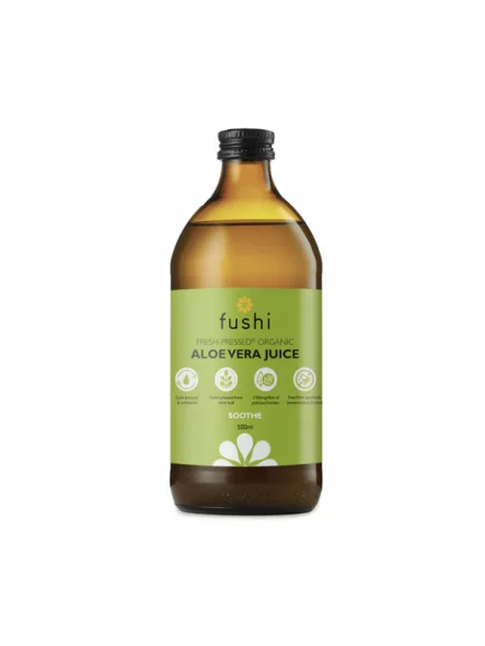 Aloe Vera Juice Cold Pressed - Organic 500ml Fushi