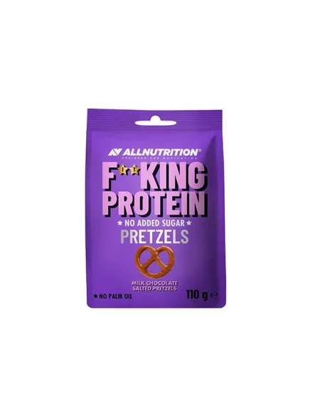 Milk Chocolate Salted Pretzels With Protein - 110g All Nutrition