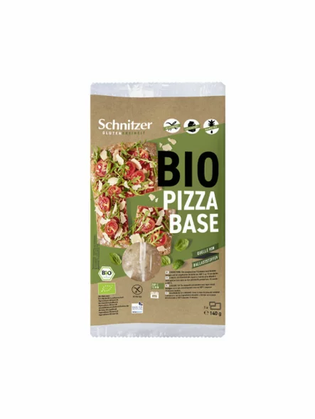 Pizza Base Gluten Free - Organic 140g Schnitzer