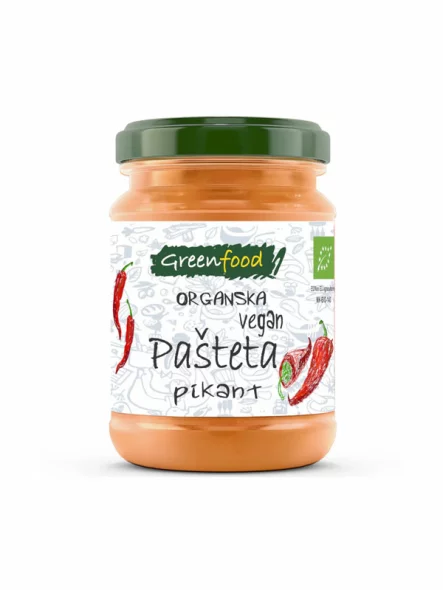 Vegan Spicy Pâté - Organic 185g Greenfood