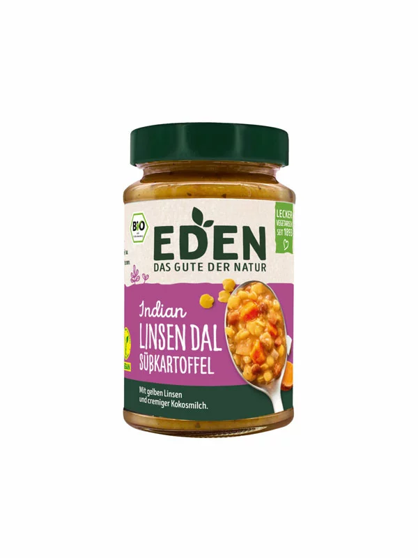 Indian Lentil Dal & Sweet Potato Stew - Organic 400g Eden