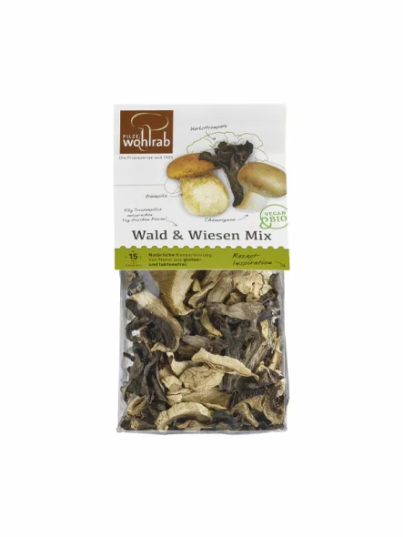 Forest & Grassland Mushroom Mix - Organic 30g Wohlrab
