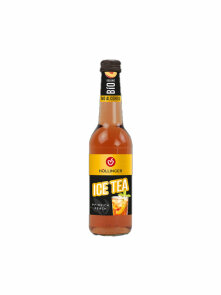 Peach Ice Tea Sparkling Drink - Organic 330ml Hollinger