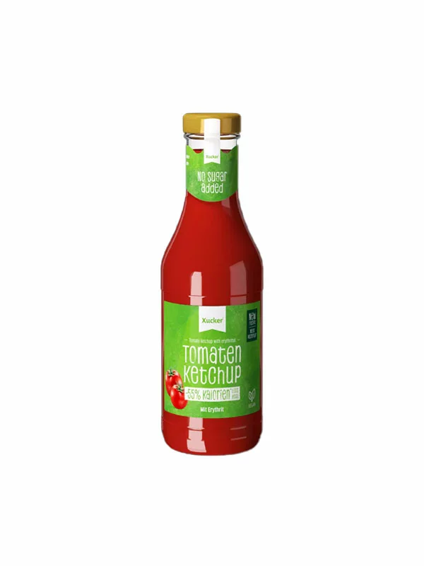 Tomato Ketchup With Erythritol - 500ml Xucker