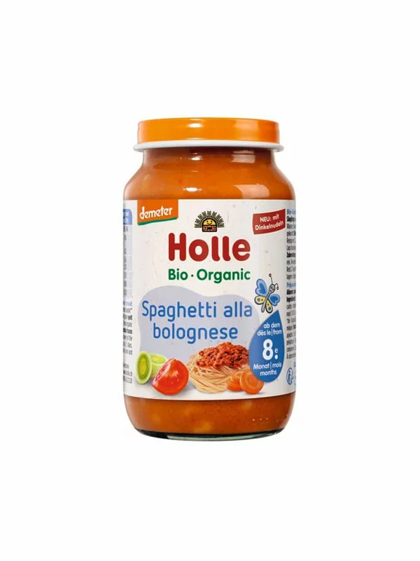 Spaghetti alla Bolognese Purée (from 8 months) - Organic 220g Holle