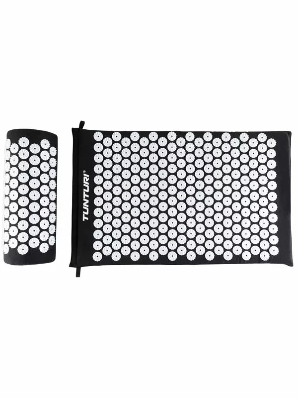 Tunturi Acupressure Mat and Pillow Black - Polleo Sport