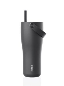 Thermo Cup Black - Stainless Steel 600ml Equa