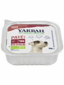 Dog Food Beef With Spirulina Grain Free - Organic 150g Yarrah