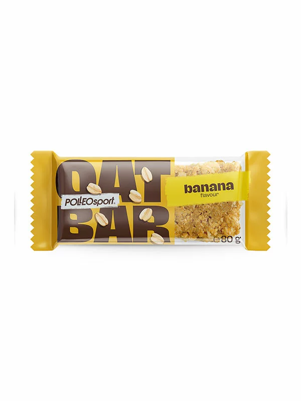 Oat Bar Banana - 80g Polleo Sport