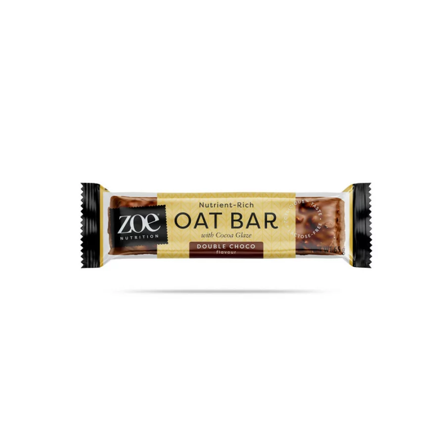 Oat Bar Double Chocolate - 65g zoe Nutrition