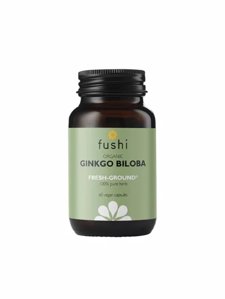 Ginko Biloba - Organic 60 Capsules Fushi