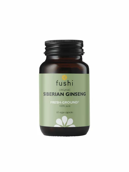 Siberian Ginseng (Eleuthero) - Organic 60 Capsules Fushi