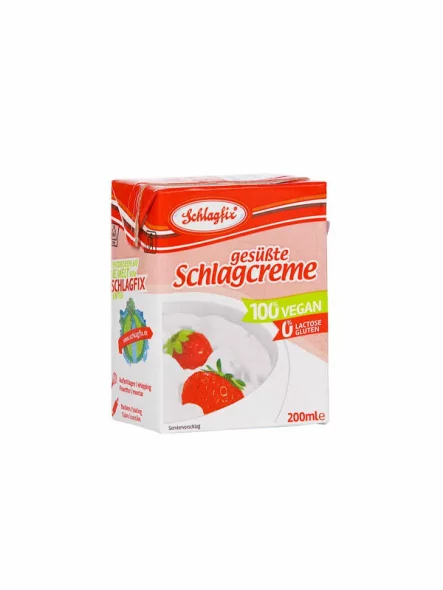 Vegan Whipping Cream 15% Milk Fat - 200ml Naturmind