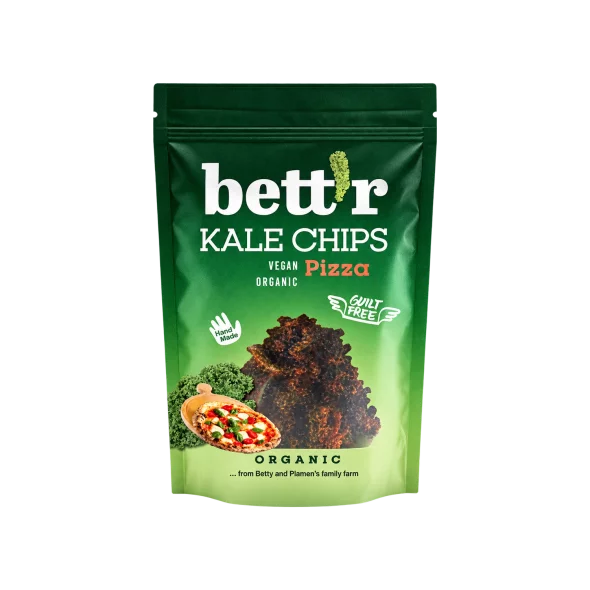 Kale Chips Pizza - Organic 30g Bett'r