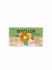 Vegetable Broth Miso 6 Cubes - Organic 64g Terrasana