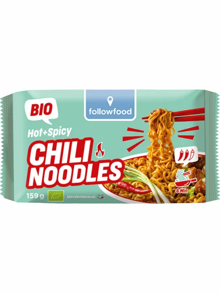 Chili Noodles - Organic 159g Followfood