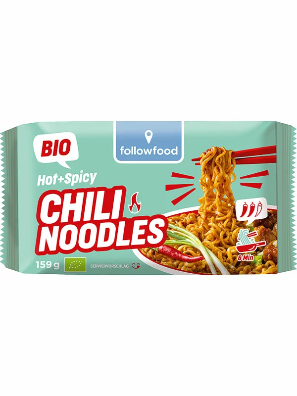 Chili Noodles - Organic 159g Followfood