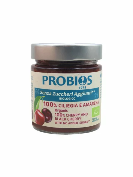 Cherry Spread No Added Sugar - Organic 215g Probios