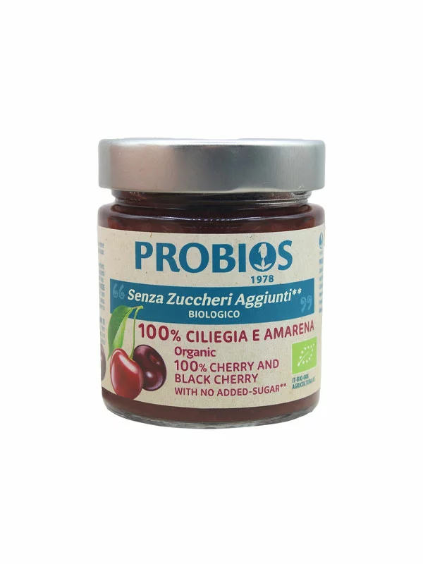 Cherry Spread No Added Sugar - Organic 215g Probios