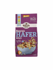 Muesli With Oat Flakes & Berries Gluten Free - Organic 425g Bauck Mühle