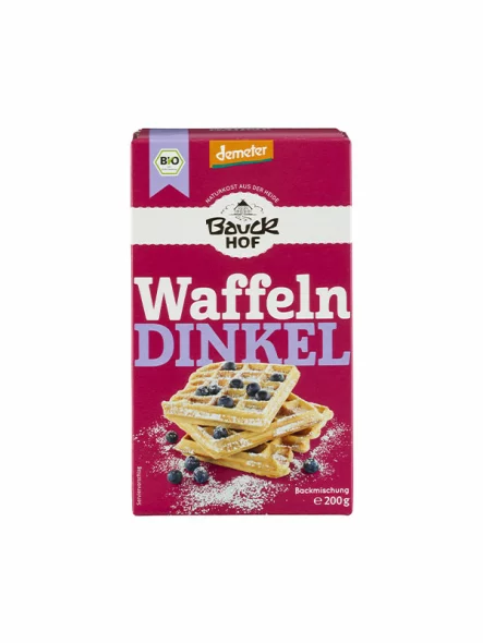 Spelt Waffle Mix - Organic 200g Bauck Mühle