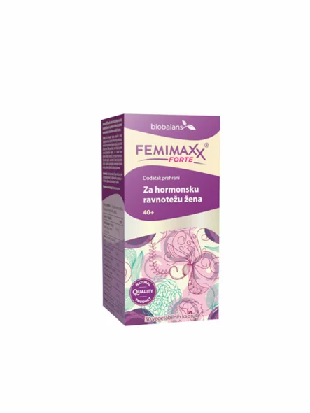Femimaxx Forte 50 Caps For Hormonal Balance 40+ - Biobalans