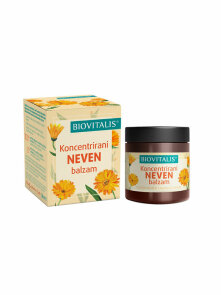 Biovitalis concentrated calendula balm in a jar of 50ml