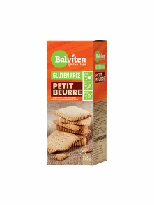 Balviten Petit Beurre gluten free biscuits in a cardboard packaging of 175g
