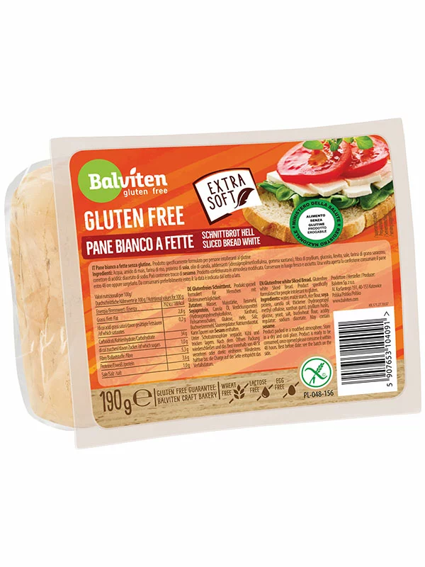 Gluten Free White Bread - 190g Balviten