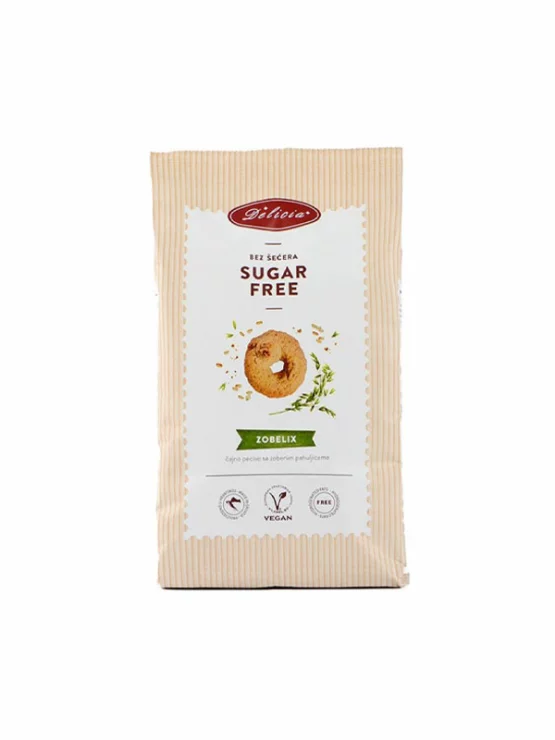 Zobelix Cookies With Oat Flakes - Sugar Free 200g Delicia