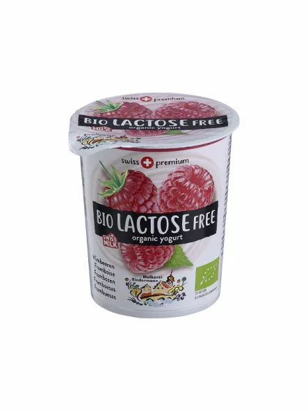 Raspberry Yoghurt Lactose Free - Organic 200g Molkerei Biedermann