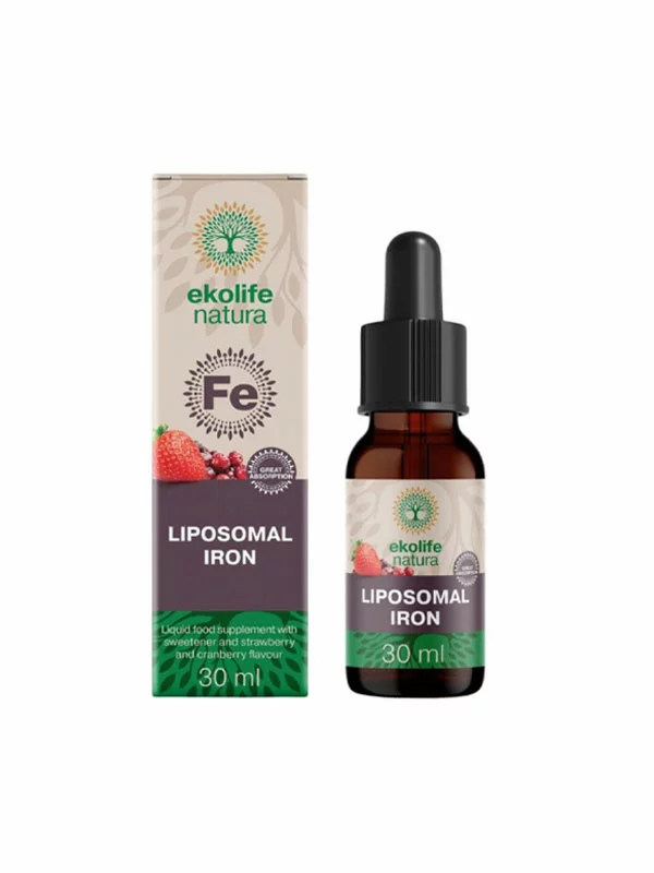 Liposomal Iron - 30ml Ekolife Natura