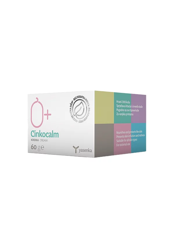 Zincocalm Cream - 60g Yasenka