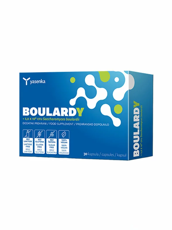 Probitic Boulardy Dietary Supplement - 30 Capsules Yasenka