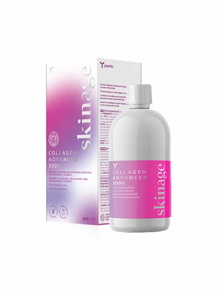 Skinage Collagen Advanced 5000mg - Orange 500ml Yasenka