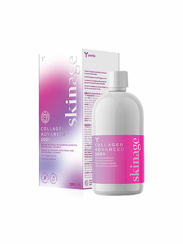 Skinage Collagen Advanced 5000mg - Orange 500ml Yasenka