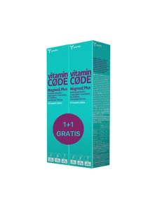 1+1 GRATIS Magnesium PLUS Effervescent Tablets - Grapefruit & Lemon 40pcs Yasenka