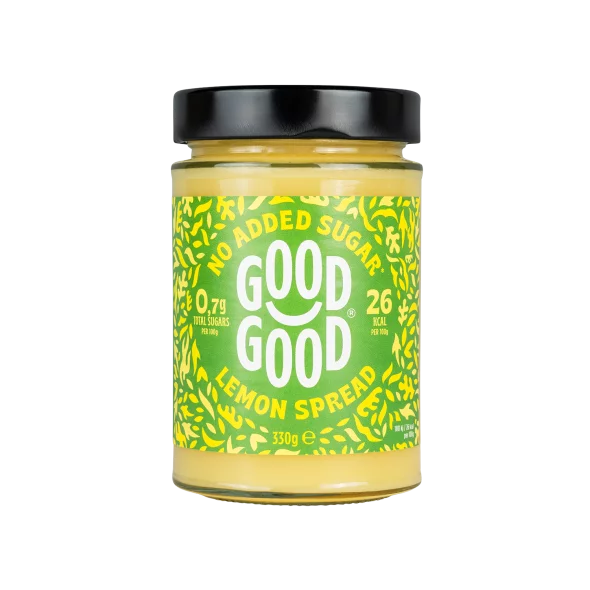 Lemon Curd With No Added Sugar 330g - Good Good