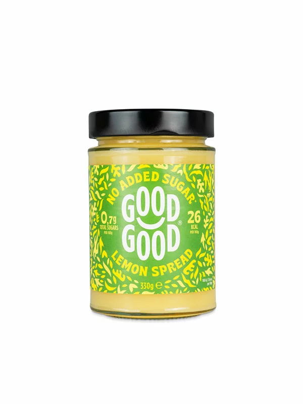 Lemon Curd With No Added Sugar 330g - Good Good