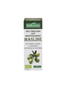 Olive Tincture Drops - Organic 50ml DARvitalis