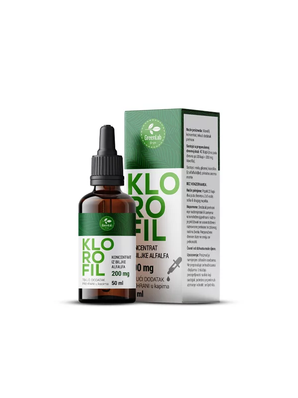 Chlorophyll Concentrate Drops - 50ml GreenLab