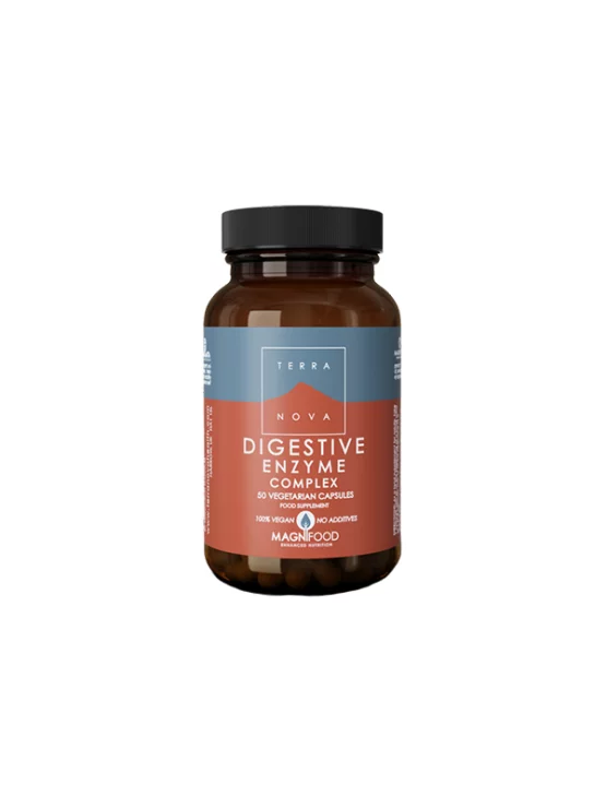 Terranova Digestive Enzymes Complex | 50 Capsules | Healthy Food