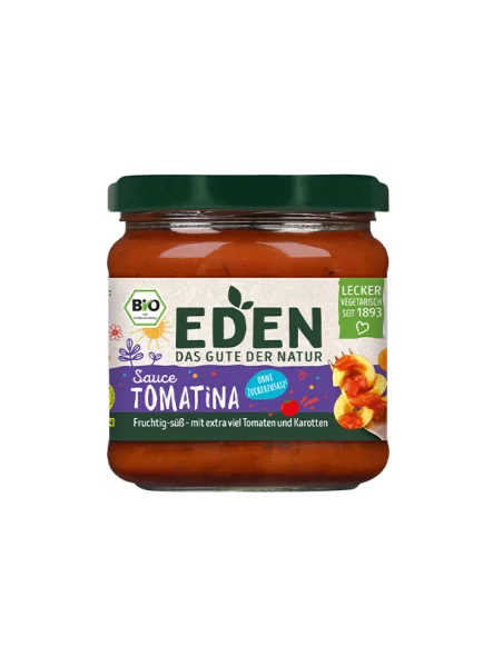 Vegan Tomato Sauce Tomatina - Organic 375g Eden