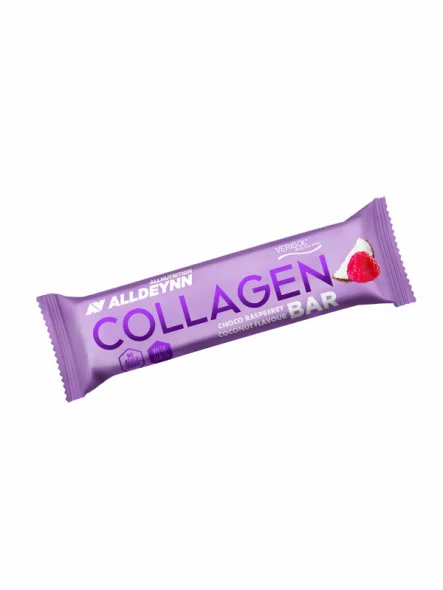 Chocolate Bar with Collagen - Raspberry & Coconut 40g All Nutrition