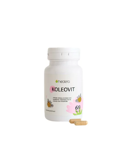 Koleovit For For Lowering Blood Fats - 60 Capsules hedera
