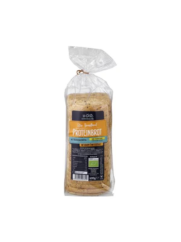 Protein Toast Bread - Organic 400g Sottolestelle