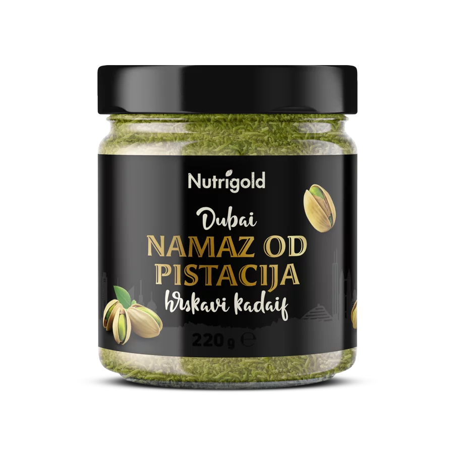 Nutrigold namaz od pistacija s kadaifom u staklenci od 220g